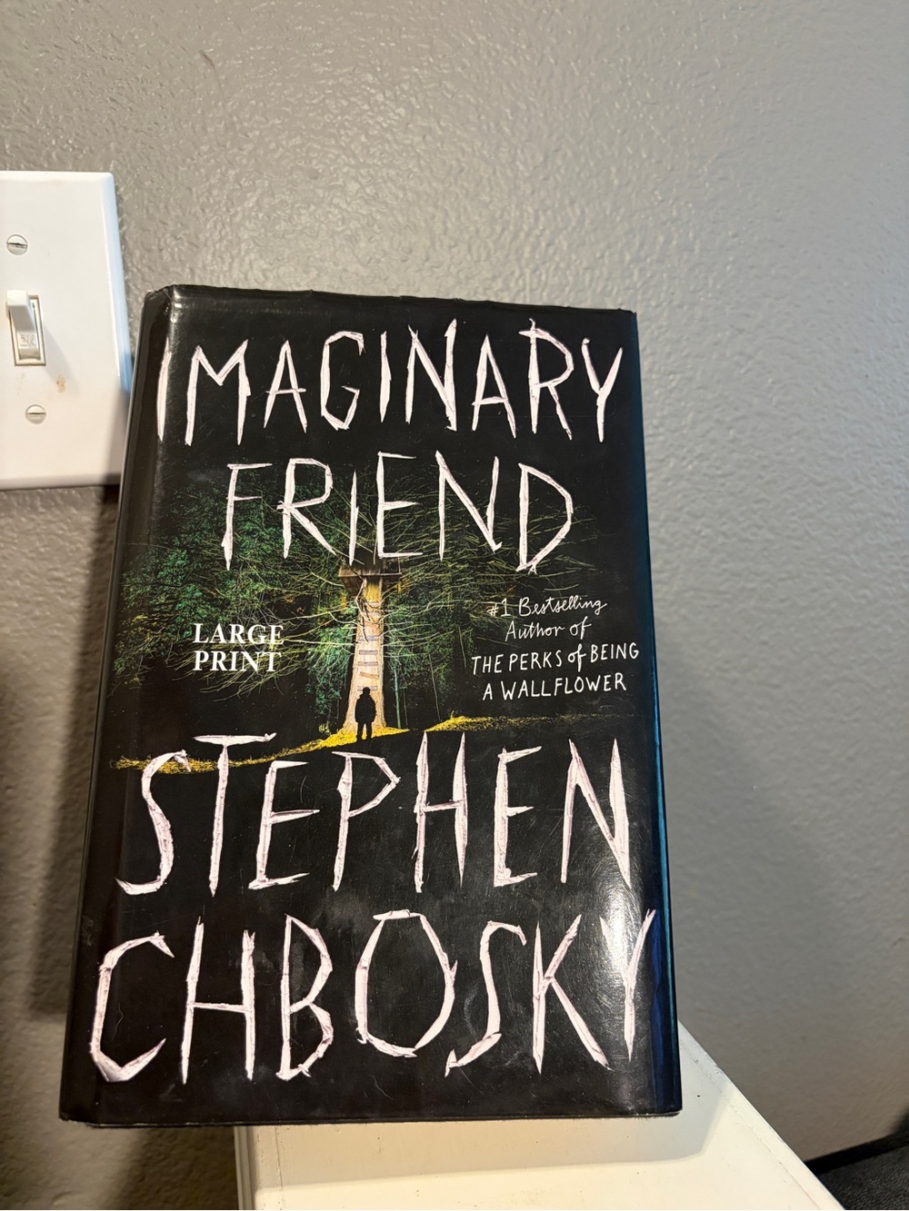 Imaginary Friend Stephen Chbosky Hardcover Book Large Print Horror Novel